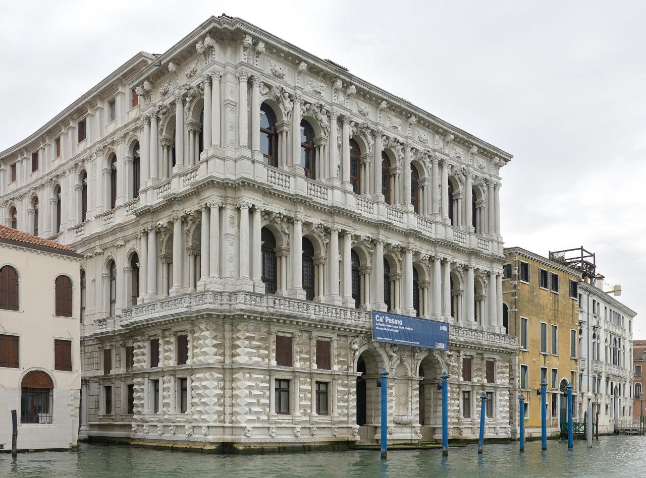 Ca' Pesaro a Venezia