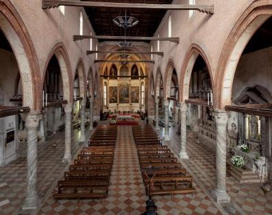 Chiesa della Madonna dell'Orto, gli interni