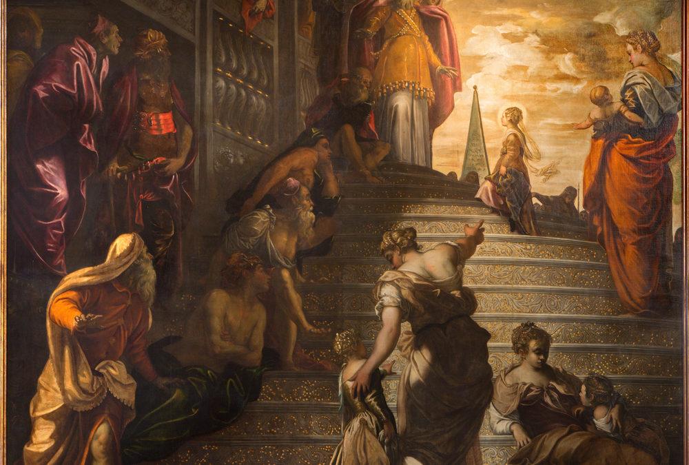 Nella chiesa della madonna dell'orto sono numerose le opere del tintoretto