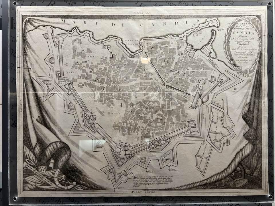 Fortificazioni nella città di Candia
