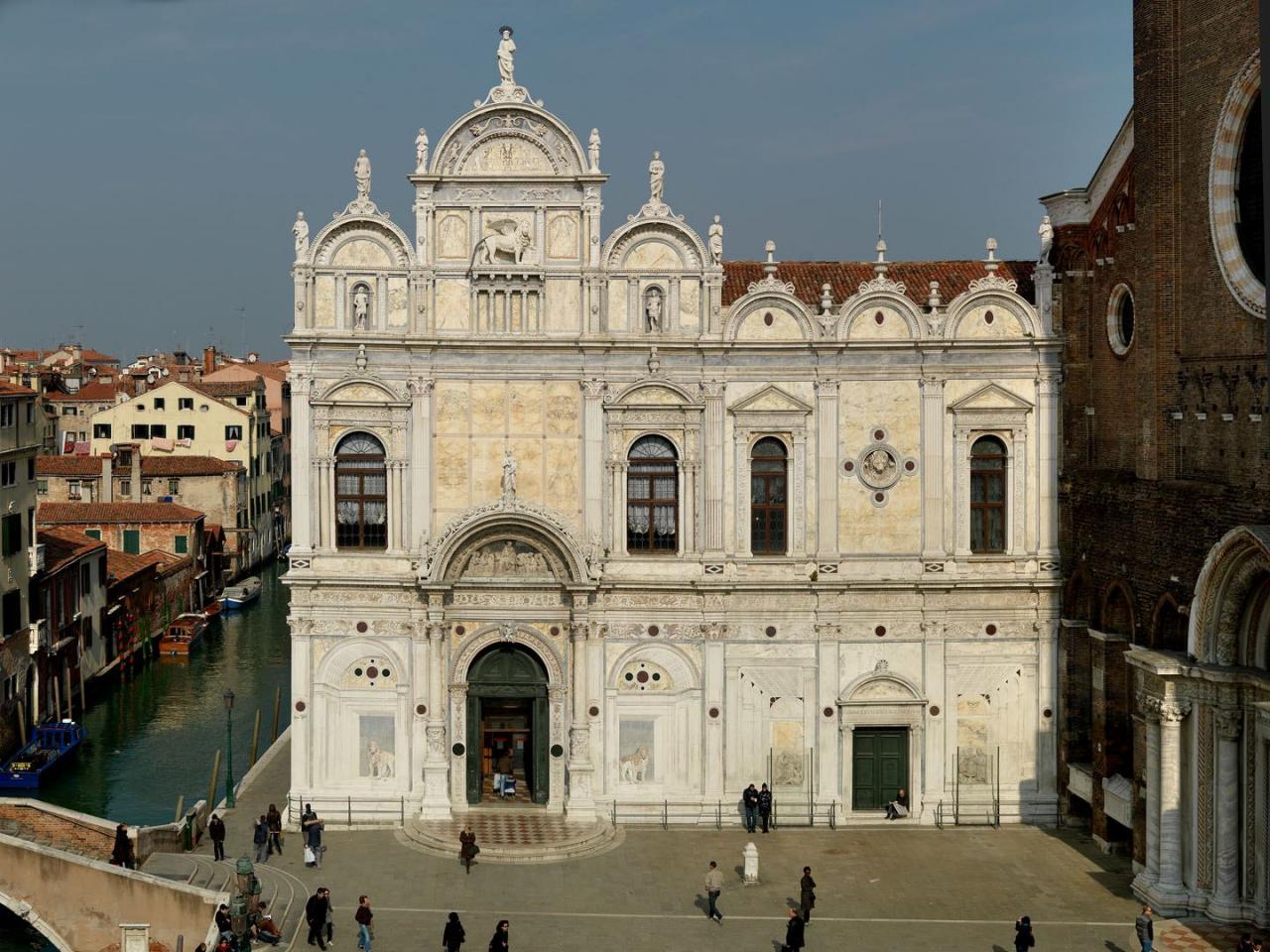 Scuola grande di san marco vista frontale