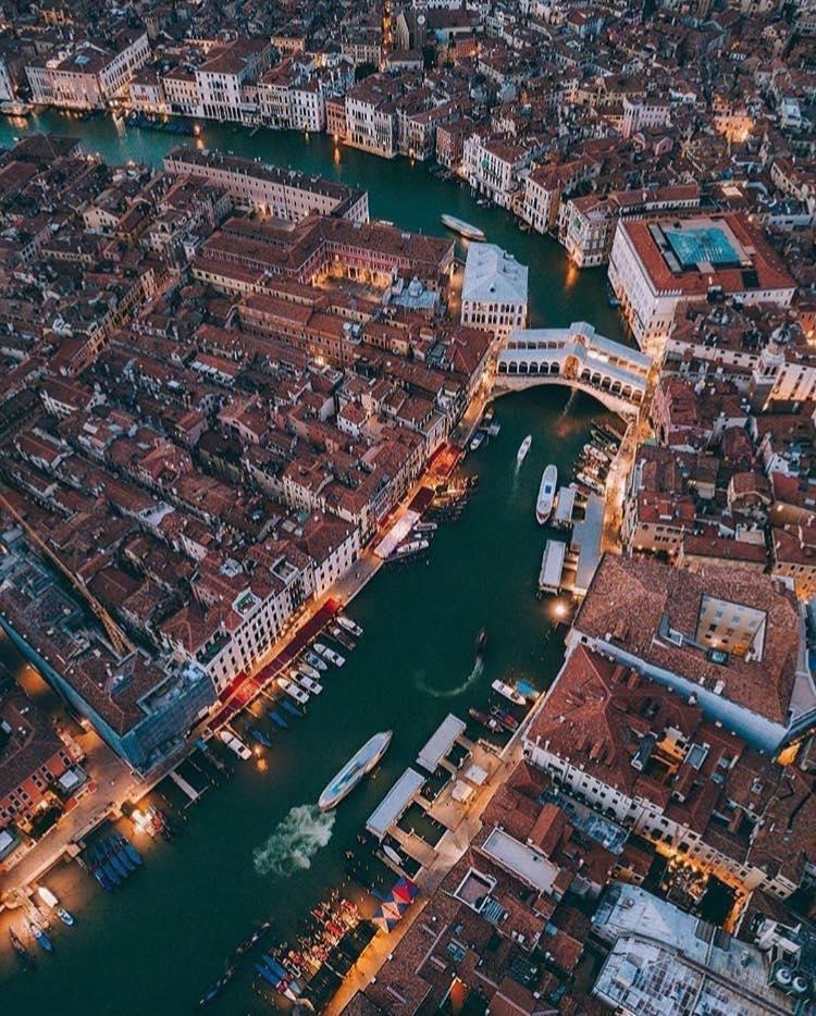 venezia dall'alto