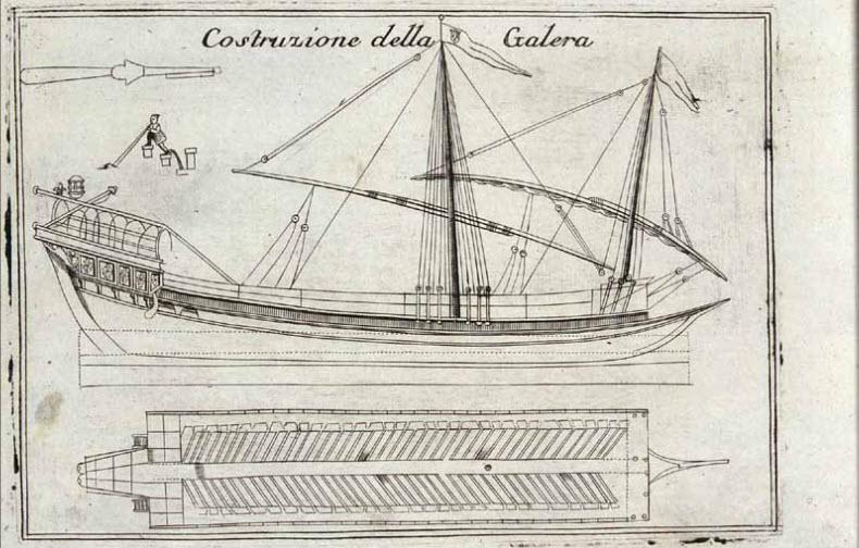 arsenale di venezia costruzione di una galea