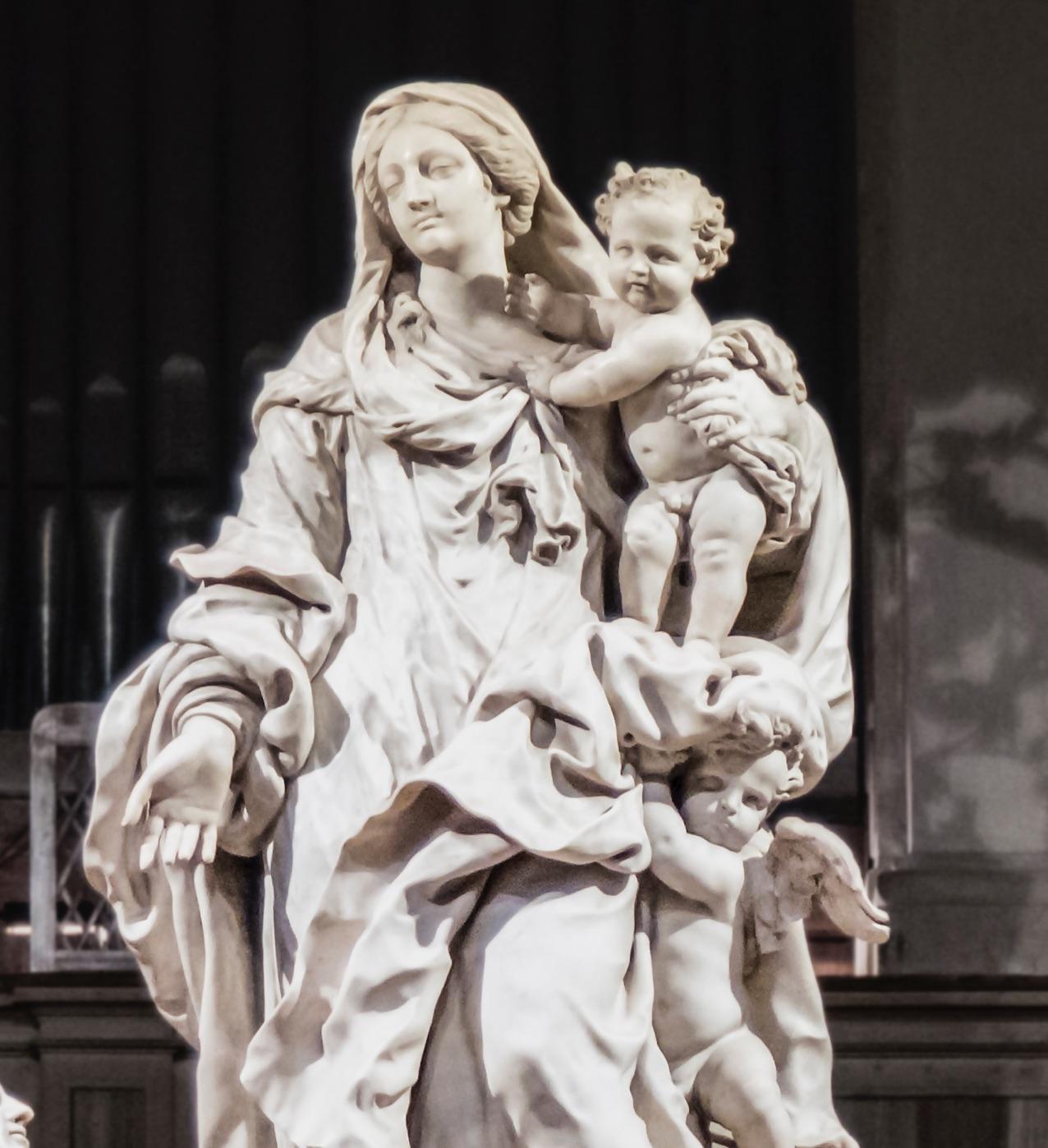 basilica salute sculture dell'altare