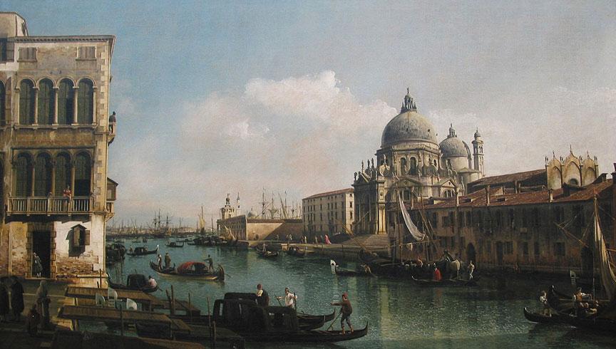 chiesa salute venezia dipinta da bellotto