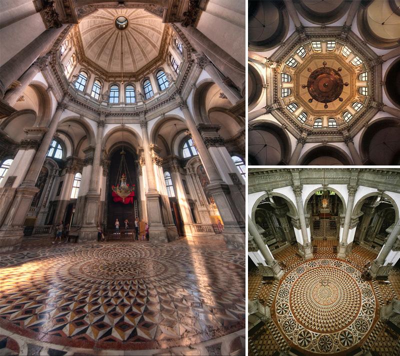 Chiesa Madonna della Salute i pavimenti