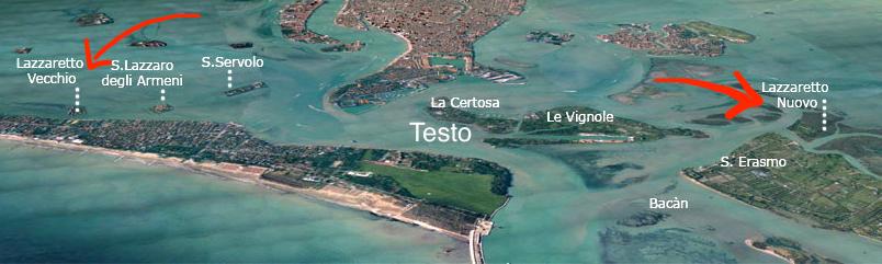 Le due isole lazzaretto.