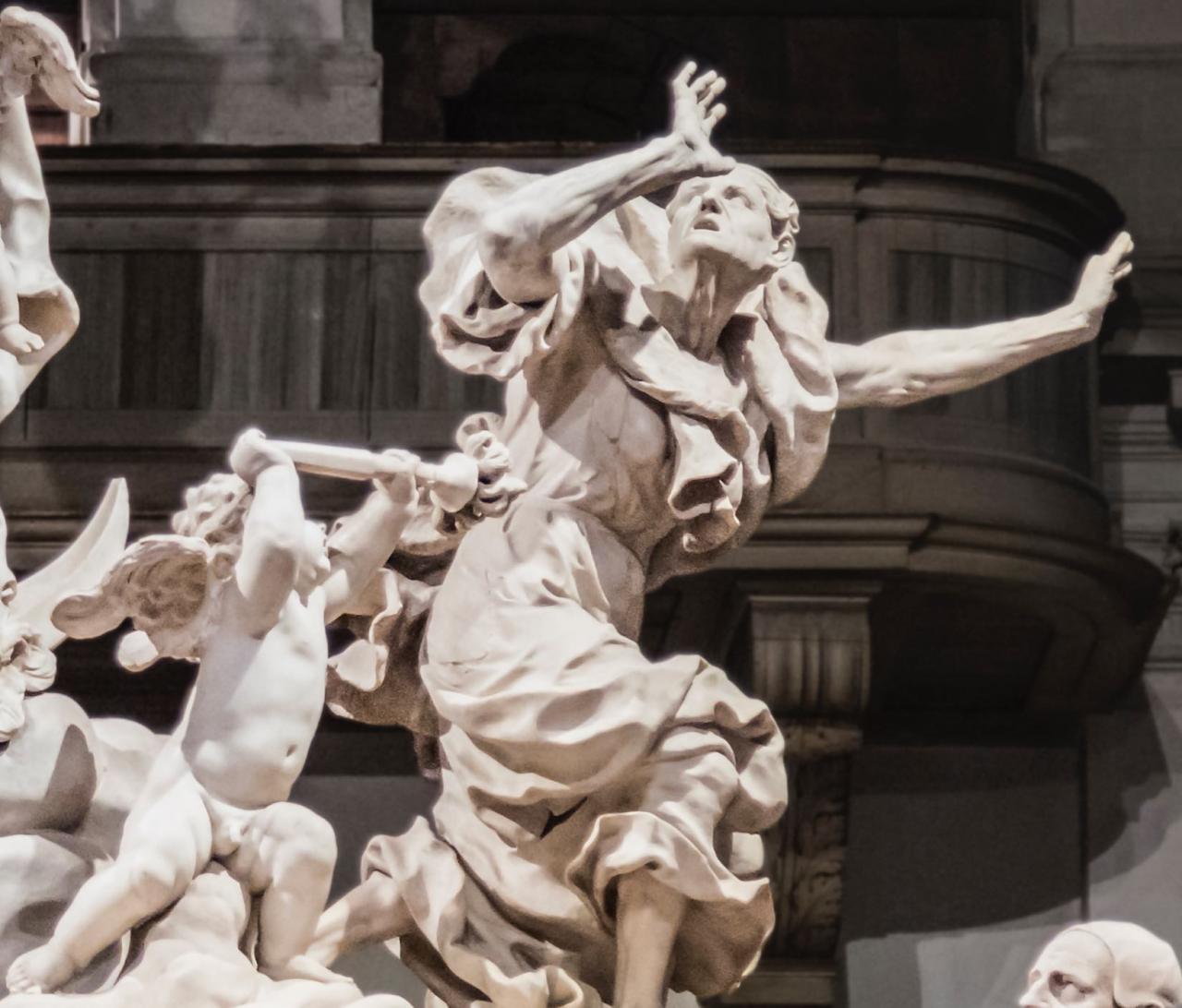 Sculture basilica salute Venezia: l'altare