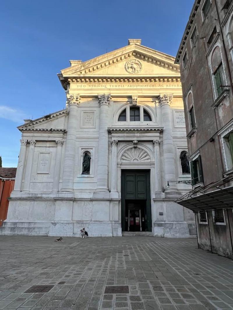 Chiesa di San Francesco della Vigna, facciata di Andrea Palladio Chiesa di San Francesco della Vigna, facciata di Andrea Palladio