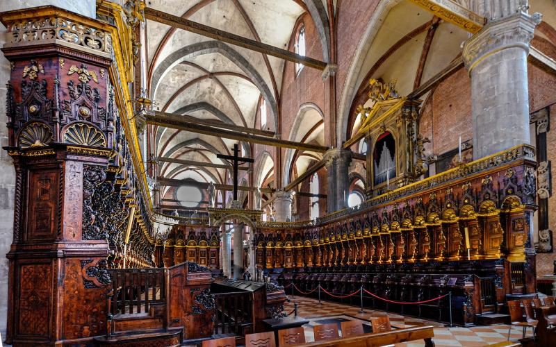 Basilica dei Frari: il coro ligneo