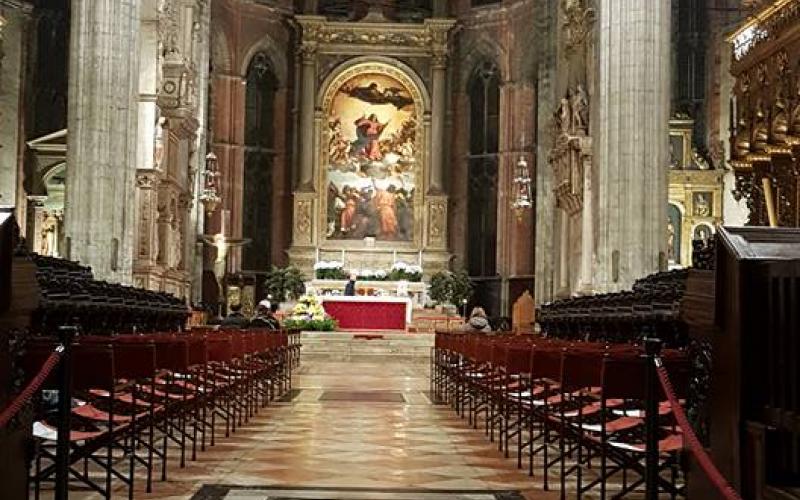 I pavimenti della Chiesa dei Frari a Venezia