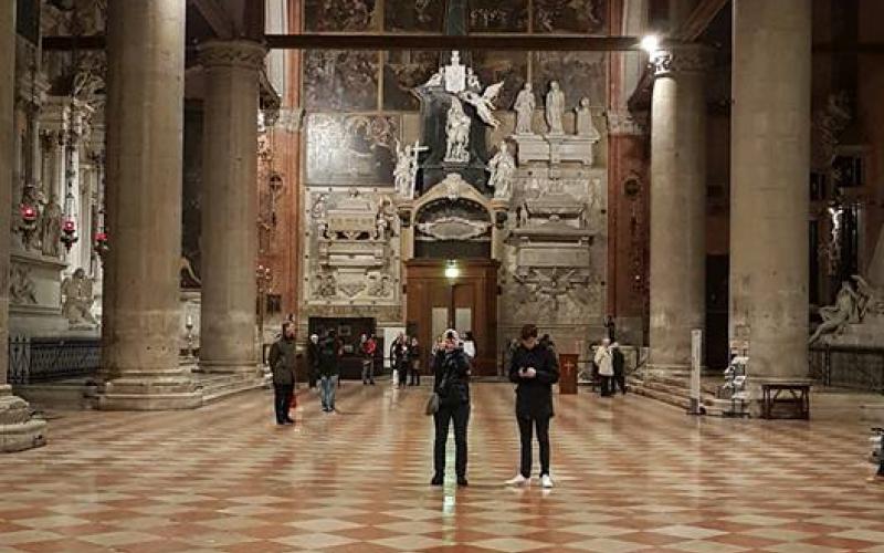 I pavimenti della Chiesa dei Frari a Venezia