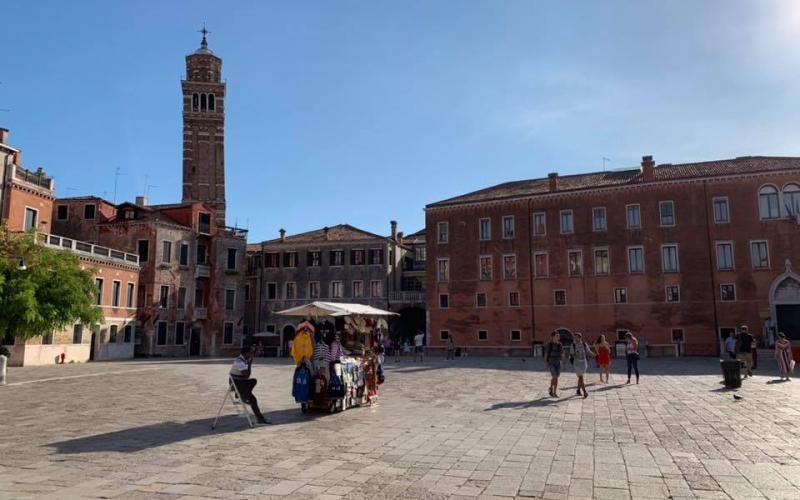 Chiesa di San Michele Arcangelo a Venezia, il campo della chiesa abbattuta