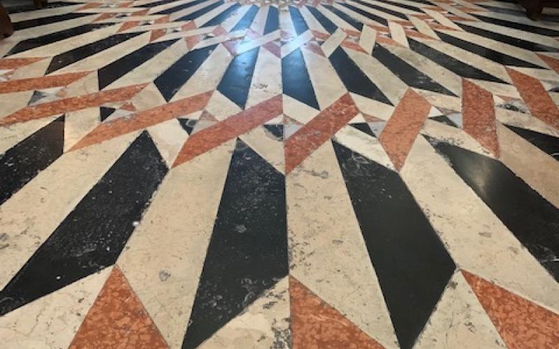 Chiesa San Salvador, i pavimenti