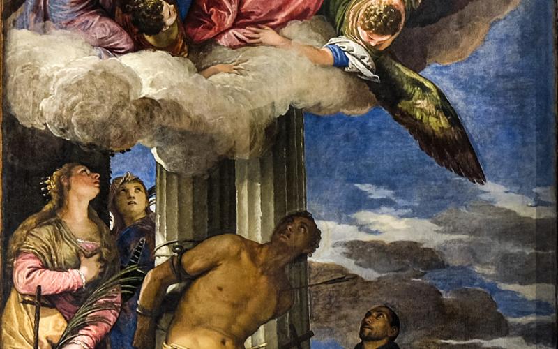 Chiesa di San Sebastiano, pala del Veronese