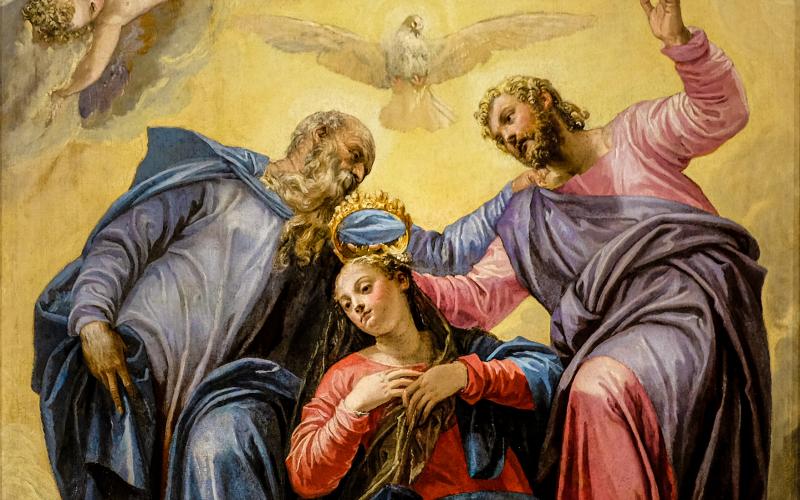 Chiesa di San Sebastiano, la santissima trinità