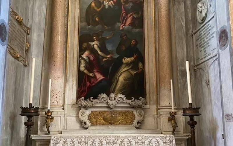 Chiesa di San Trovaso a Venezia, Quadro Palma il Giovane