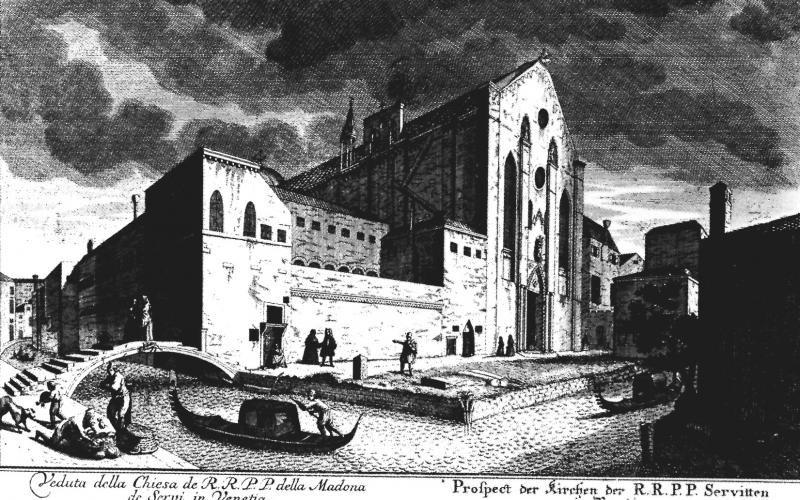 chiese distrutte da Napoleone: la Chiesa dei Servi