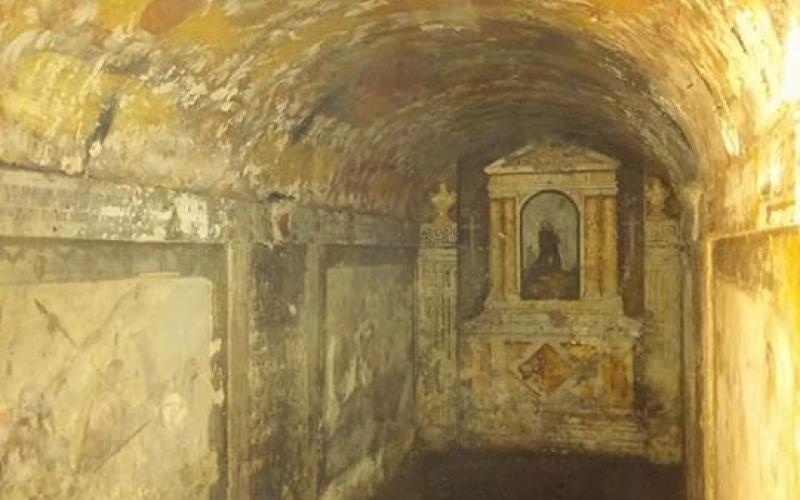 La cripta nella Chiesa di San Simeon Piccolo