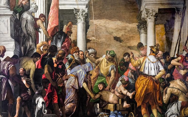 Chiesa di San Sebastiano, dipinto del Veronese