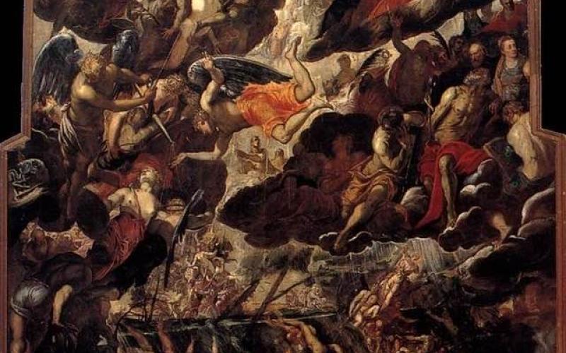 Giudizio universale del Tintoretto alla Madonna dell'orto