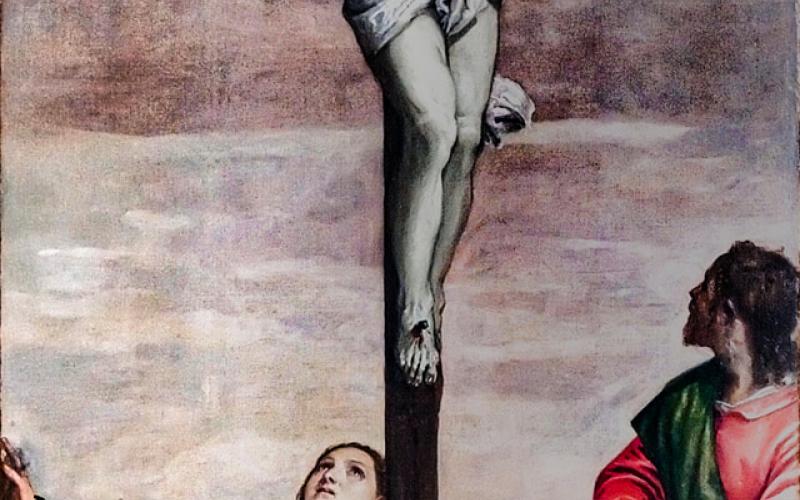 Chiesa di San Sebastiano, la crocifissione del Veronese