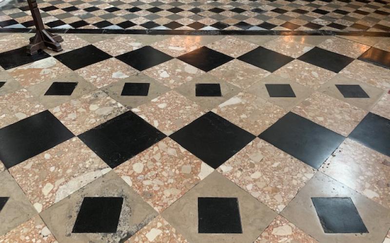 Chiesa San Zaccaria pavimenti