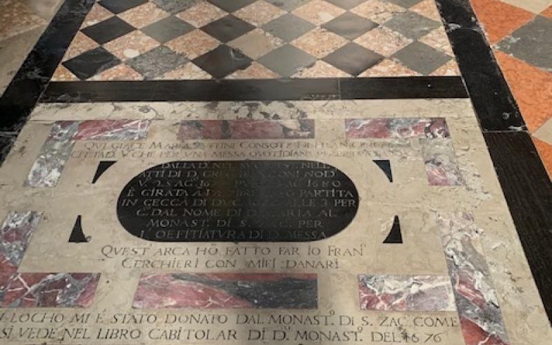 Chiesa San Zaccaria pavimenti