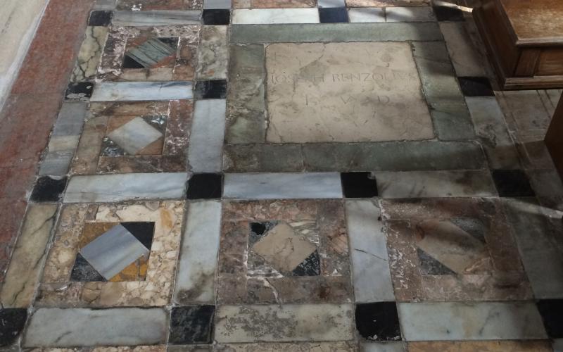 I pavimenti della chiesa di Santa Maria dei Miracoli