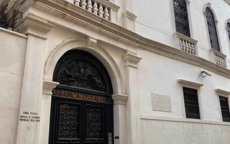 Palazzo Dolfin Manin ingresso Banca Italia