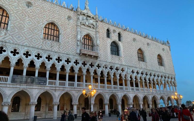 Facciata palazzo ducale venezia