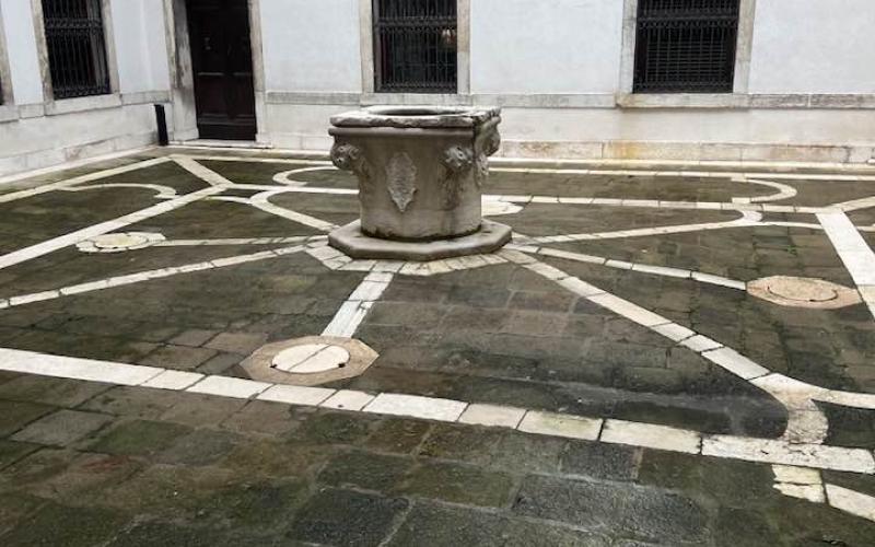 Palazzo Labia, il cortile interno