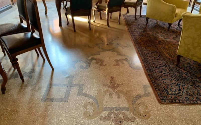 Pavimenti in Terrazzo alla Veneziana a Palazzo Loredan