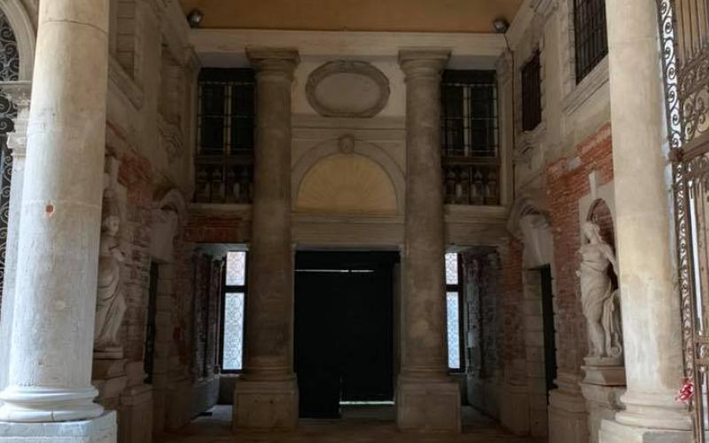 Il secondo portego di Palazzo Pisani a Venezia