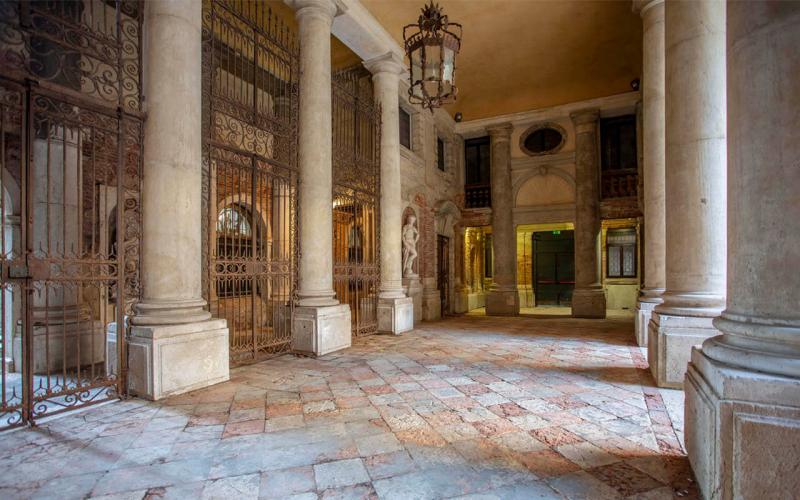 Il secondo portego di Palazzo Pisani a Venezia