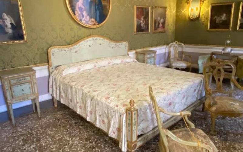 Palazzo Querini Stampalia, la camera da letto 