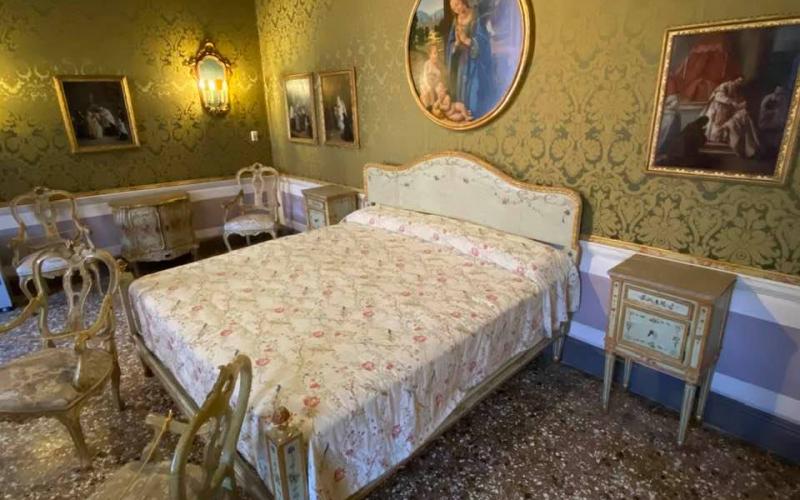 Palazzo Querini Stampalia, la camera da letto 