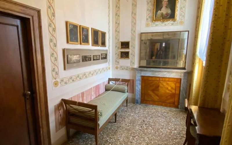 Palazzo Querini Stampalia, lo studiolo nella camera da letto