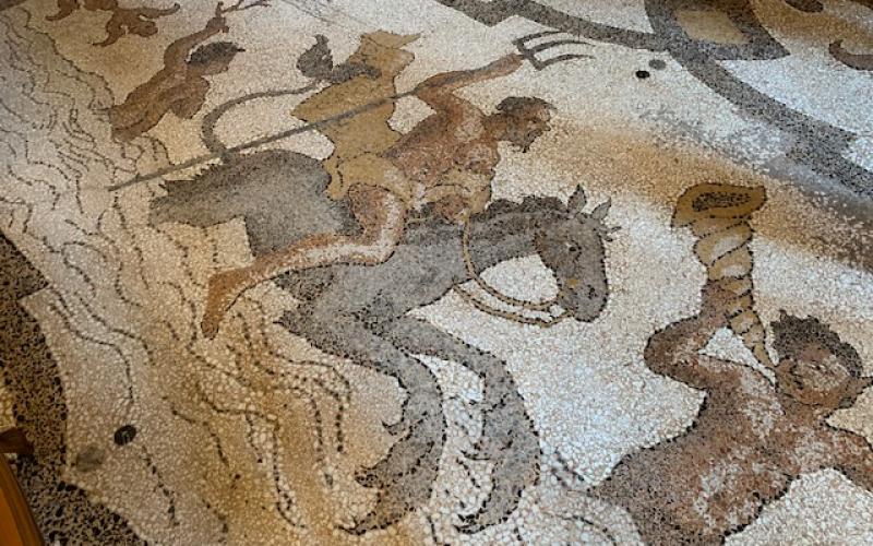 Palazzo Soranzo Piovene, le Veneziane decorate, particolare