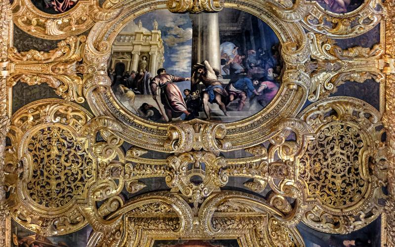 Soffitto del Senato, Palazzo Ducale, Venezia