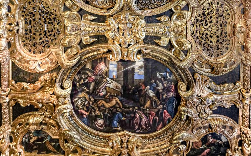 Il doge Pasquale Cicogna, Senato, Palazzo Ducale