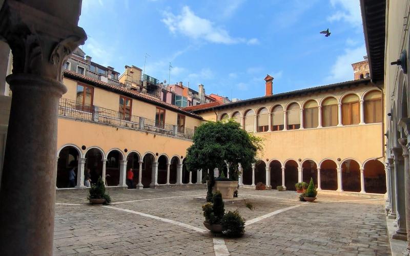 San Zaccaria,il chiostro del convento