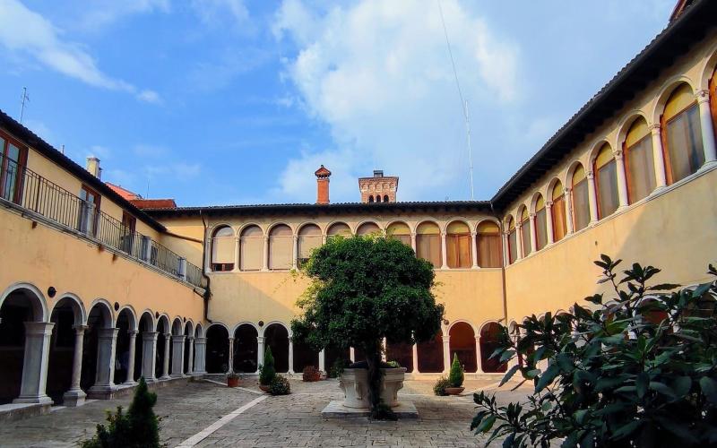 San Zaccaria,il chiostro del convento