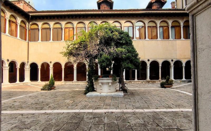San Zaccaria,il chiostro del convento