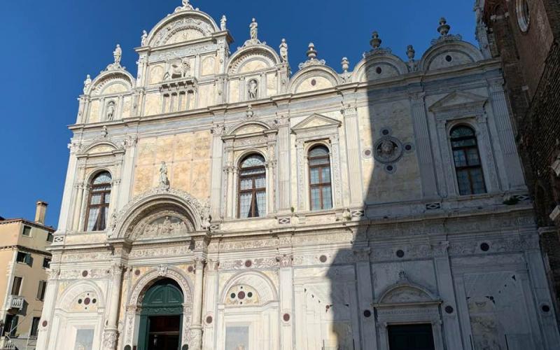 Facciata della Scuola grande di San Marco