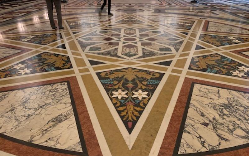 La sala capitolare della Scuola Grande di San Rocco