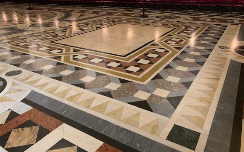 La sala capitolare della Scuola Grande di San Rocco