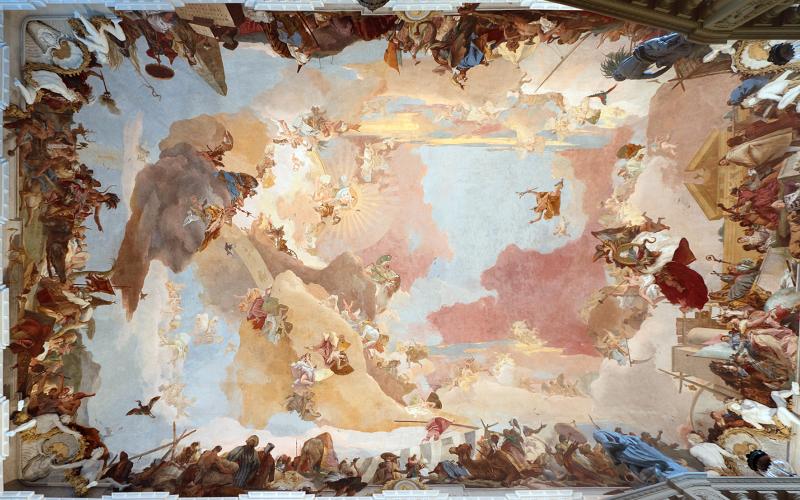 Affresco di Giambattista Tiepolo