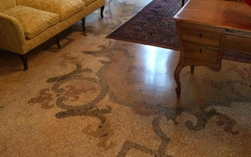 Pavimenti in Terrazzo alla Veneziana a Palazzo Loredan