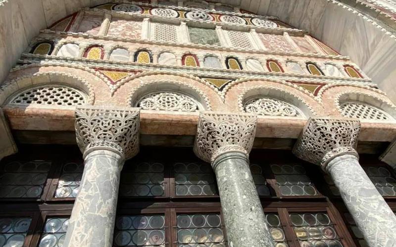 Basilica di San Marco nel lato Piazzetta